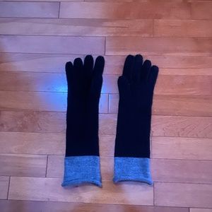 Black and Grey Gloves